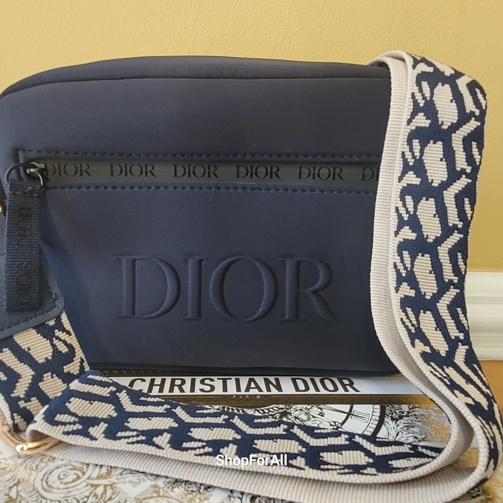 Dior Navy Blue Crossbody Bag - Picture 3 of 16
